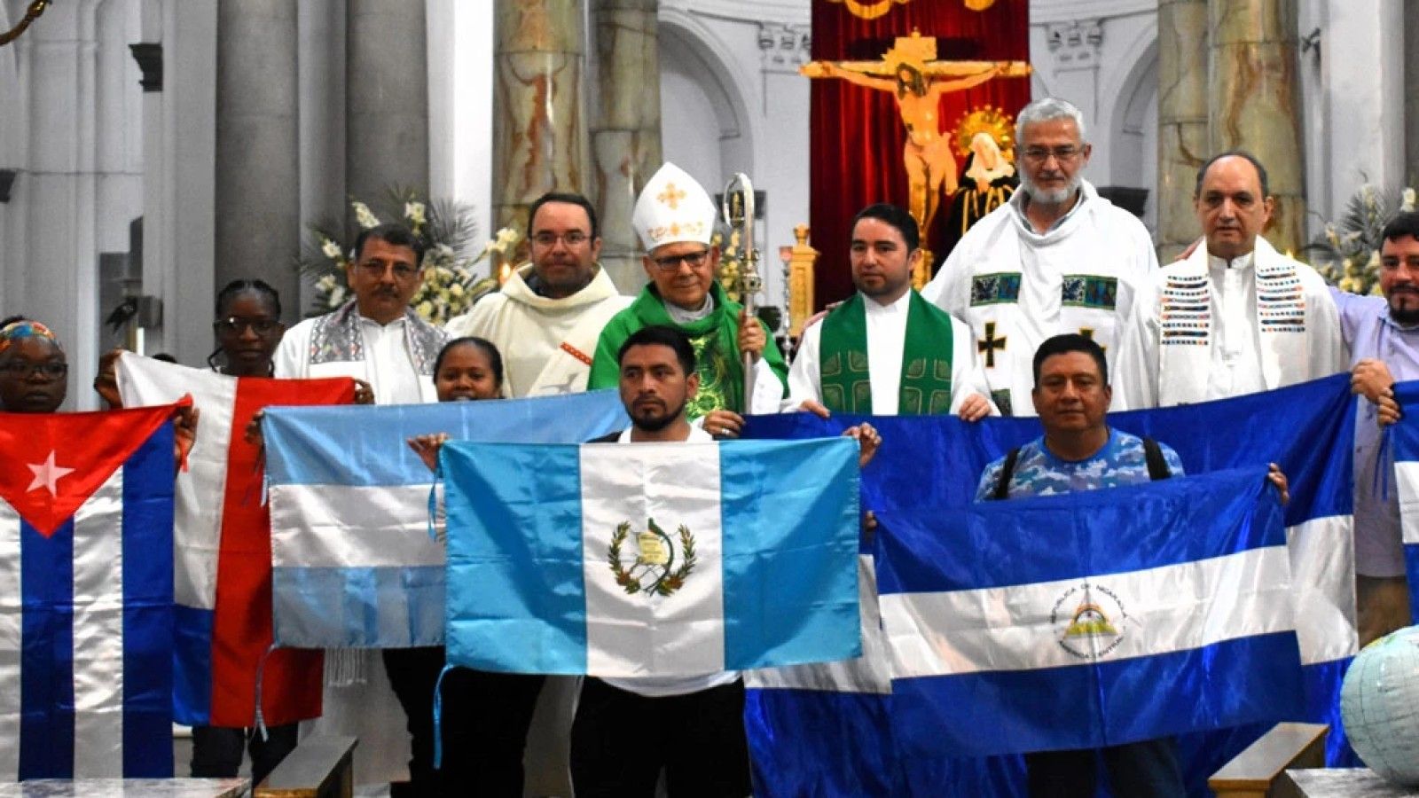 El obispo Herrera preside una misa en Guatemala por la Jornada del Migrante