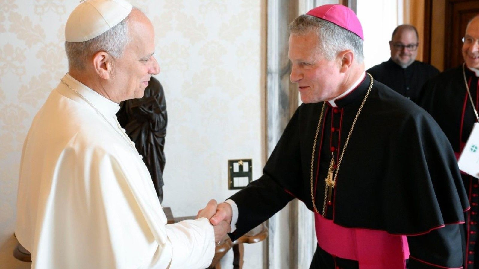 El Papa León XIV recibe a los obispos estadounidenses en el Vaticano
