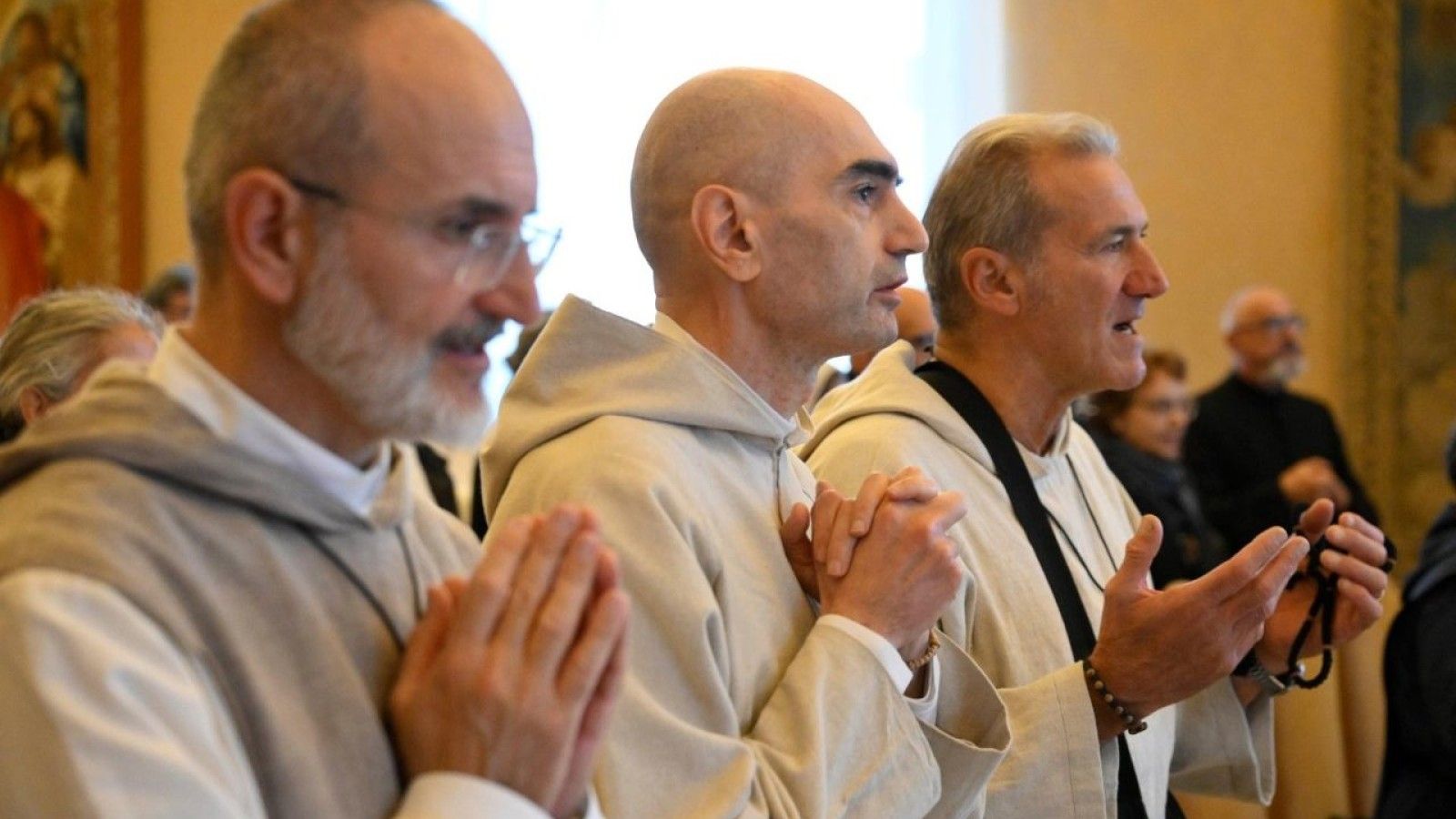El Papa León XIV se reúne con ermitaños en el Jubileo de la Vida Consagrada