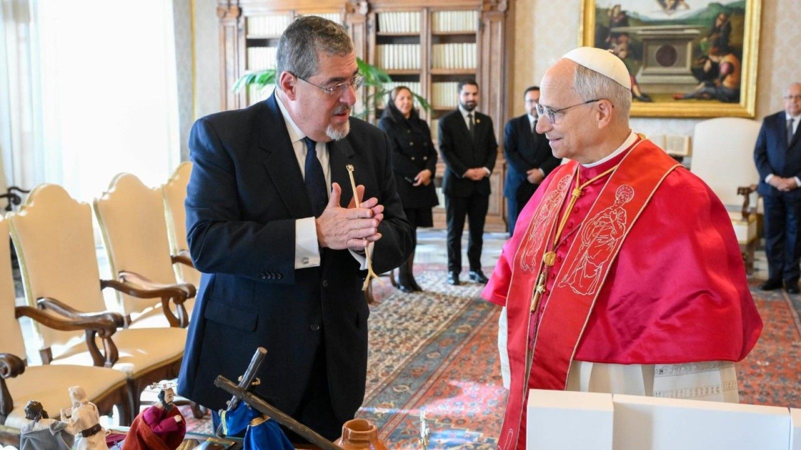 El Papa León XIV y el presidente de Guatemala refuerzan las relaciones bilaterales