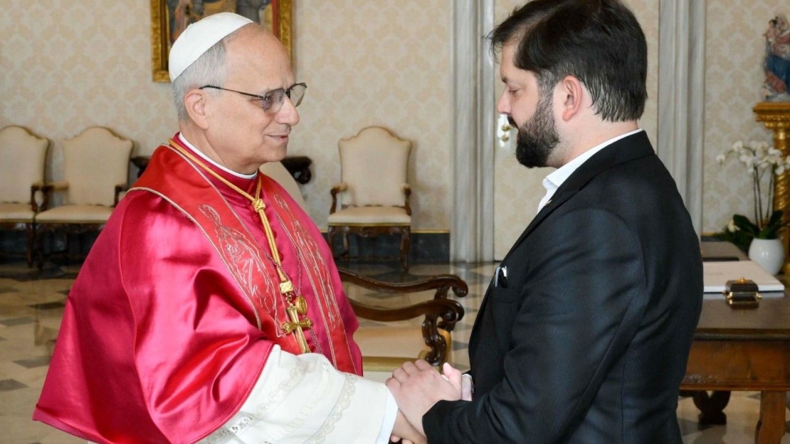 El Papa León XIV recibe al presidente de Chile en el Vaticano
