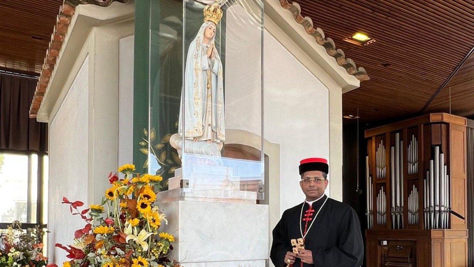 El cardenal Koovakad resalta en Fátima el legado de 