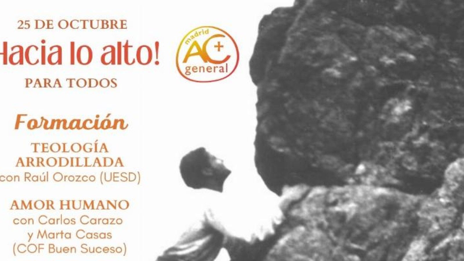 La Acción Católica General de Madrid organiza la jornada “Hacia lo Alto”