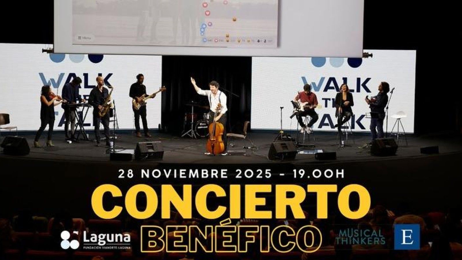 El Auditorio de Mutua Madrileña acogerá un concierto benéfico el 28 de noviembre