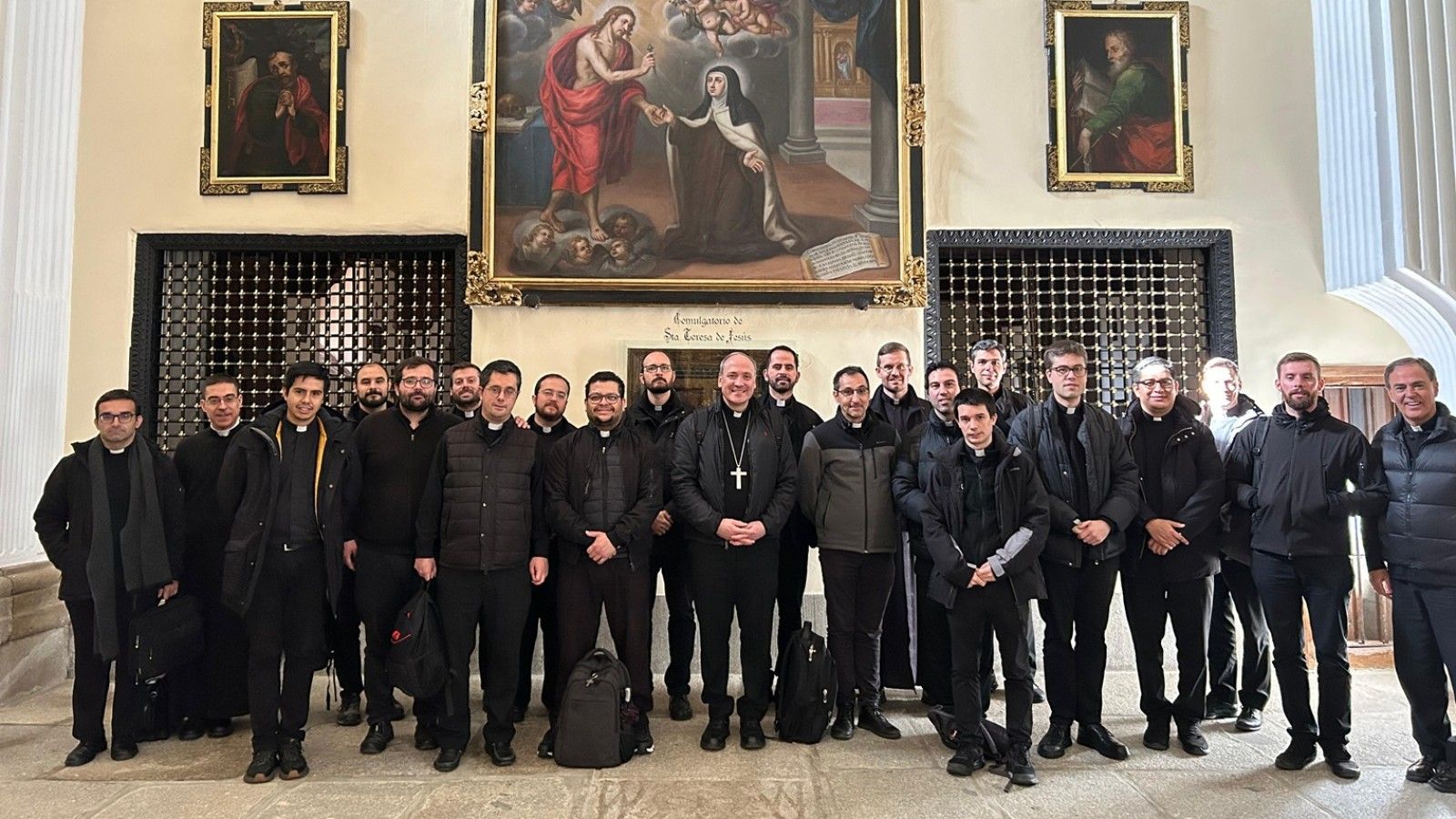 El obispo de Alcalá de Henares lidera una peregrinación por Castilla y León