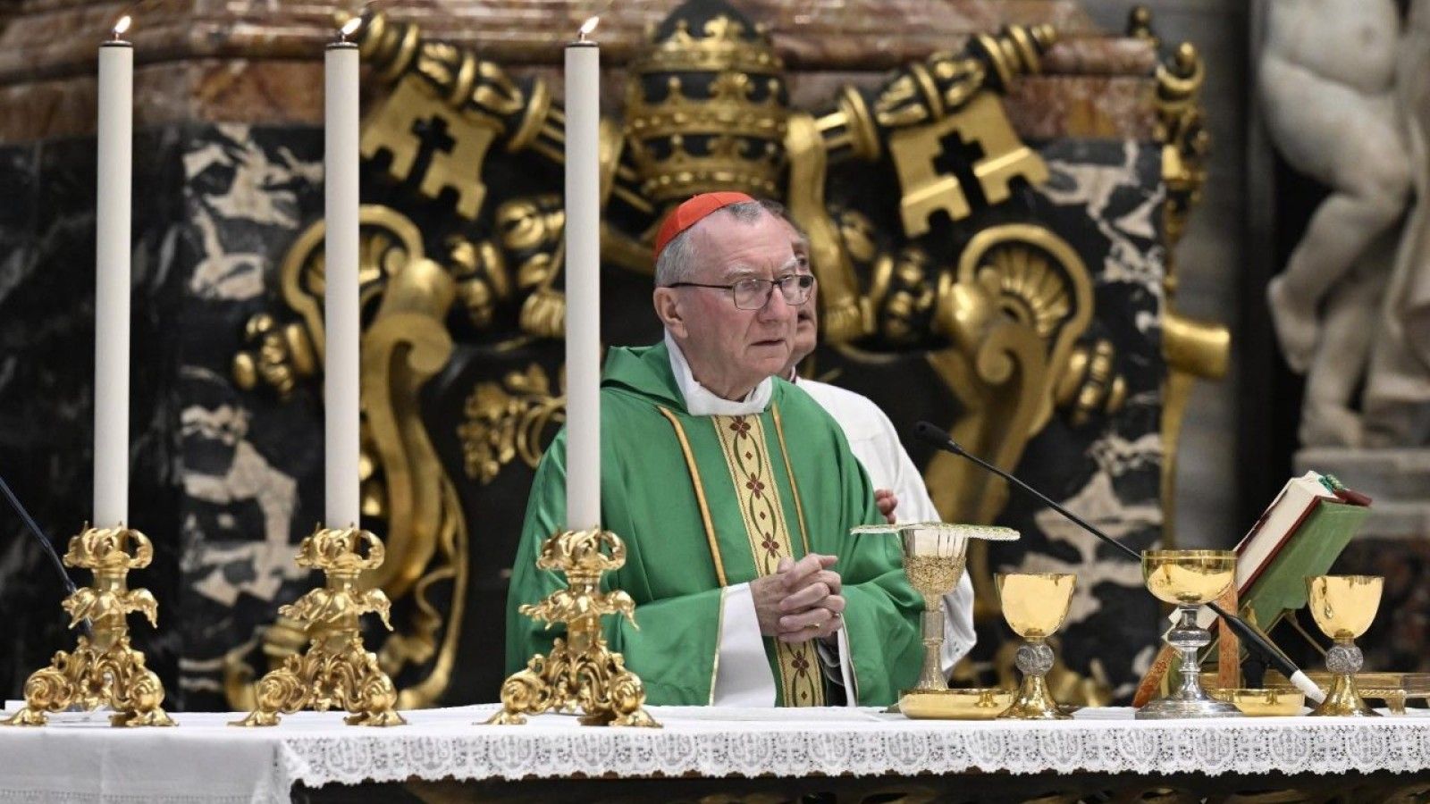 El cardenal Parolin preside la Misa del Jubileo de las representaciones pontificias