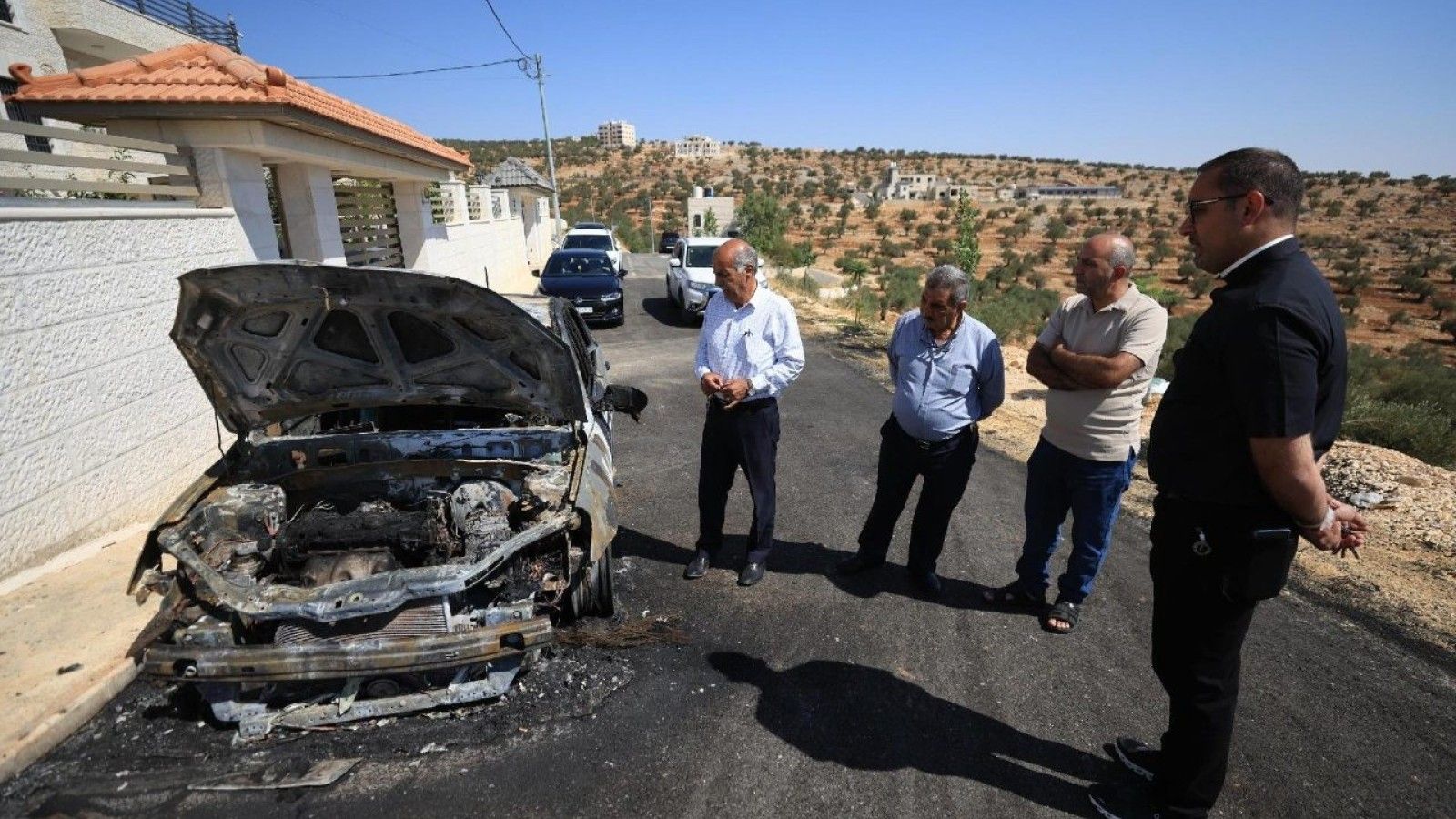 El párroco Bashar Fawadleh denuncia ataques de colonos en Taybeh