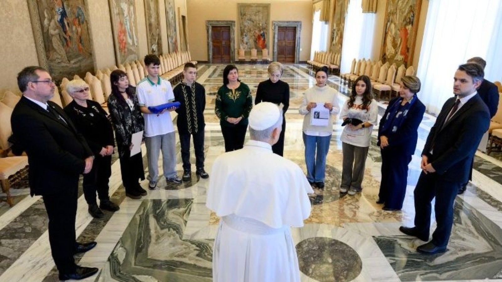 El Papa reafirma el compromiso de la Santa Sede con los prisioneros y los niños ucranianos