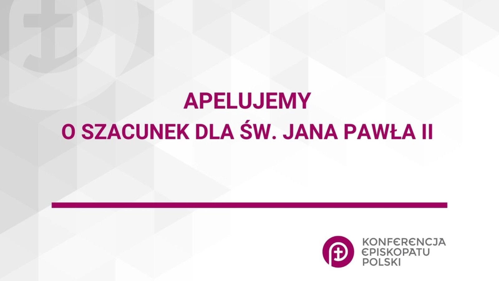 Los obispos polacos denuncian intentos de desacreditar a san Juan Pablo II