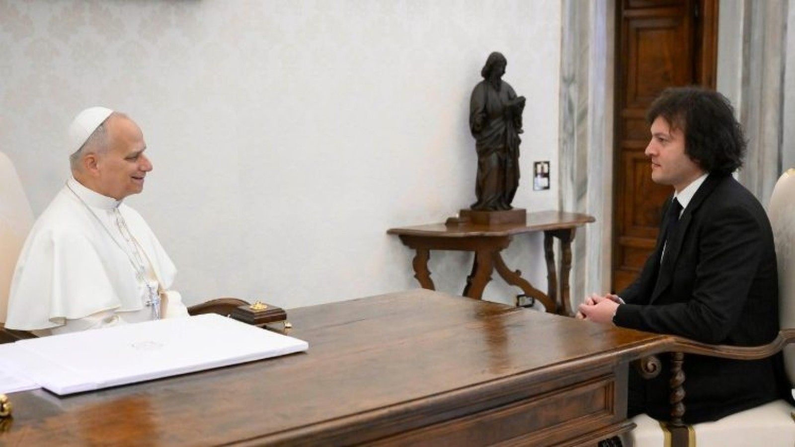 El Papa León XIV recibe al primer ministro de Georgia en el Vaticano