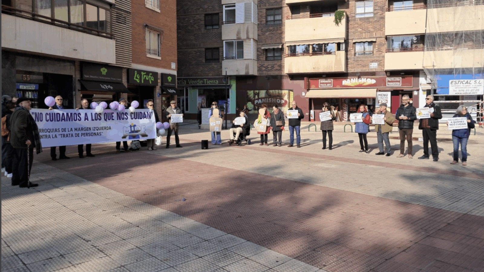 Las parroquias de Zaragoza organizan una concentración contra la trata de personas