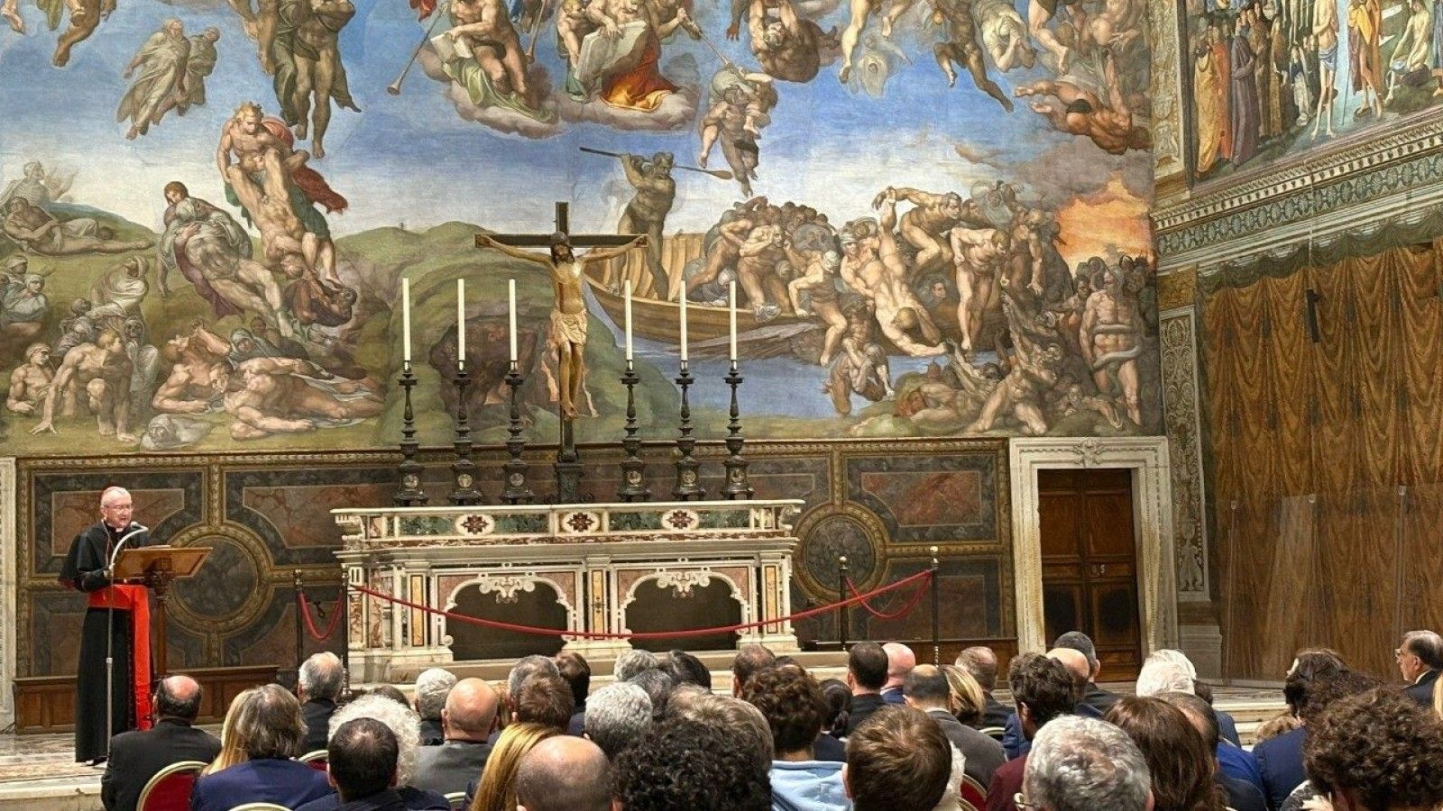 El cardenal Parolin se reúne con 400 parlamentarios católicos en Roma