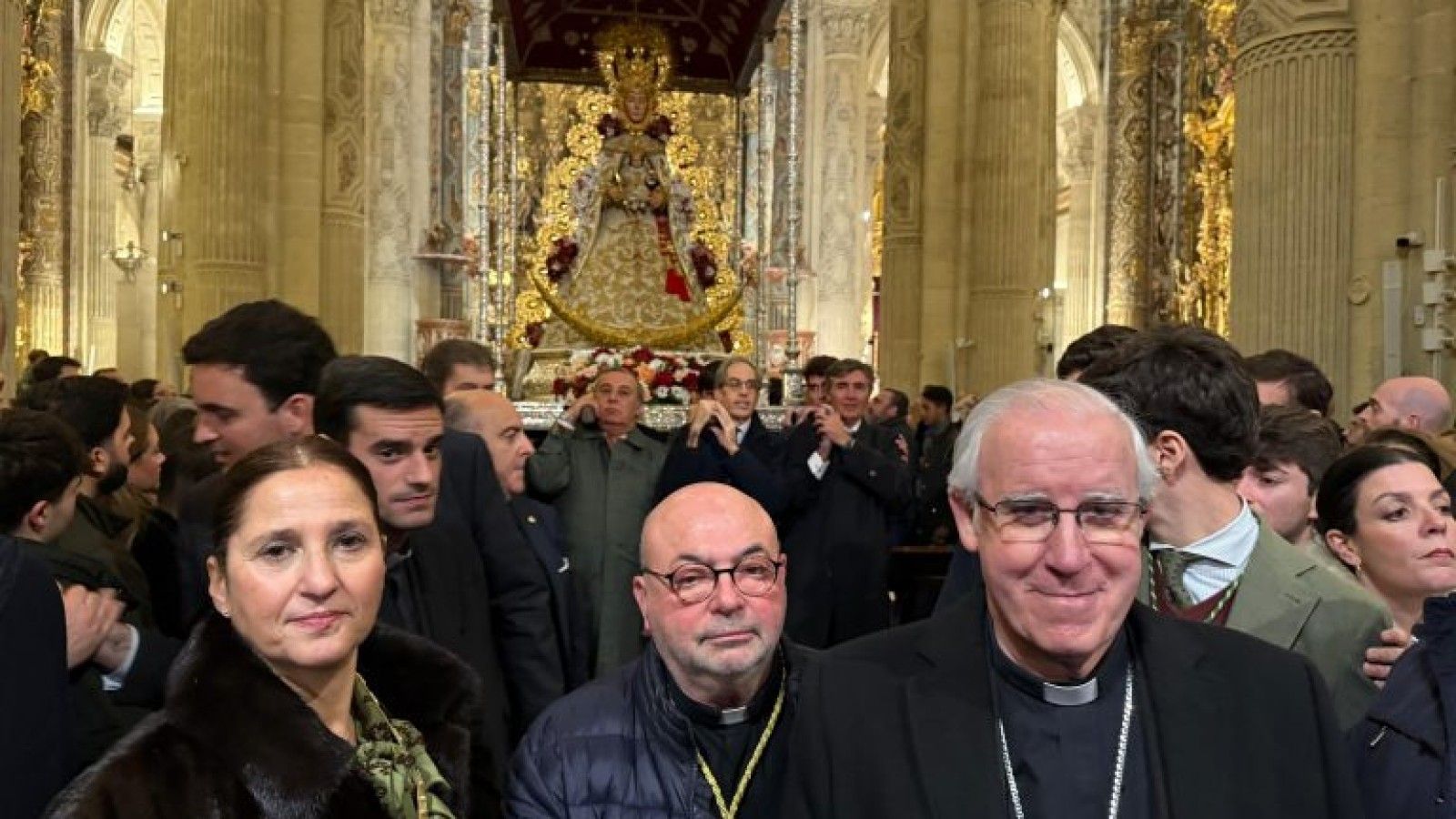 La Hermandad del Rocío de Sevilla celebra los 75 años de peregrinación