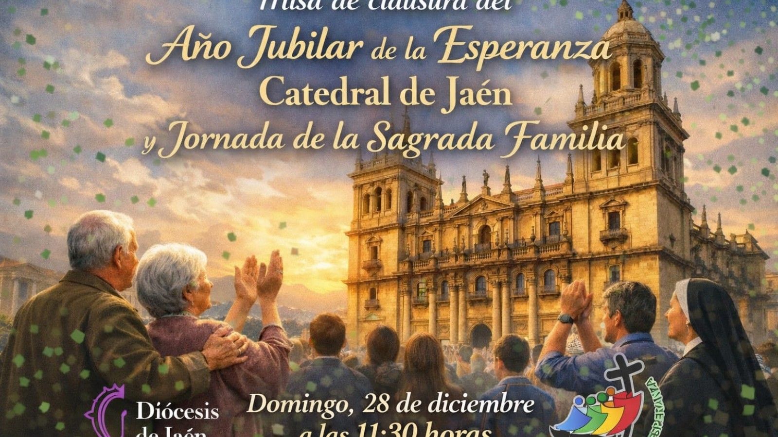 La Diócesis de Jaén clausurará el Jubileo de la Esperanza este domingo