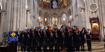 el-obispo-auxiliar-de-madrid-recibe-a-coros-diocesanos-en-la-almudena