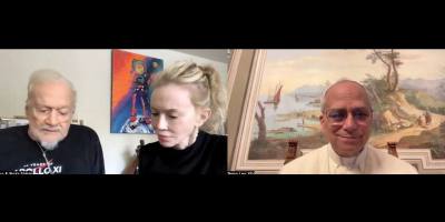 el-papa-leon-xiv-dialoga-con-buzz-aldrin-sobre-el-legado-del-alunizaje