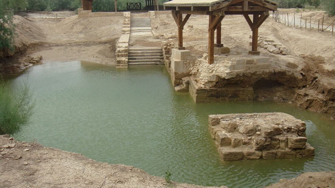 Al-Maghtas, el lugar del bautismo de Jesús, declarado Patrimonio de la Humanidad por la Unesco
