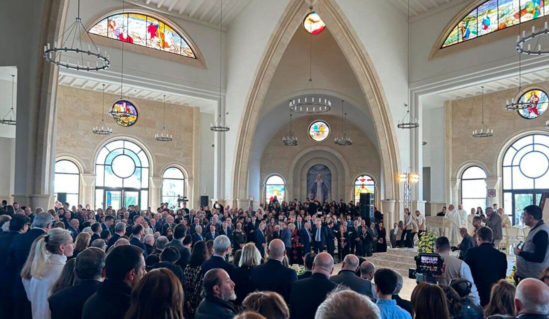 La Iglesia del Bautismo de Jesús reúne a 5.000 peregrinos internacionales