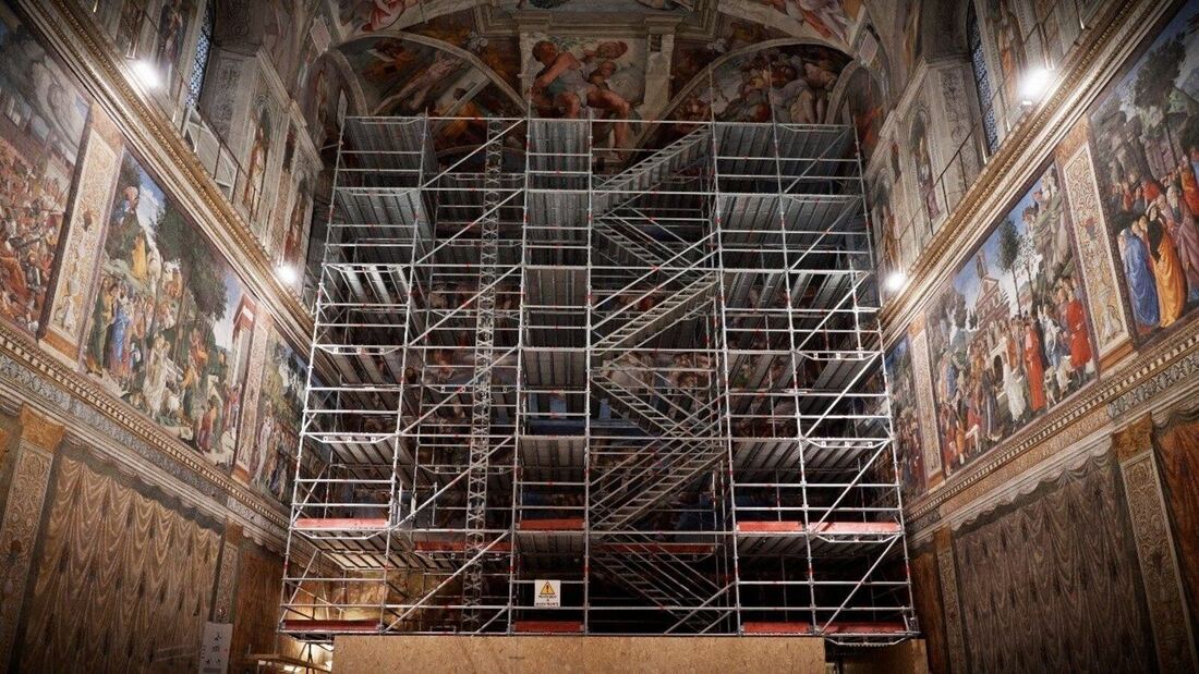 El Vaticano restaura “El Juicio Final” de Miguel Ángel tras 30 años