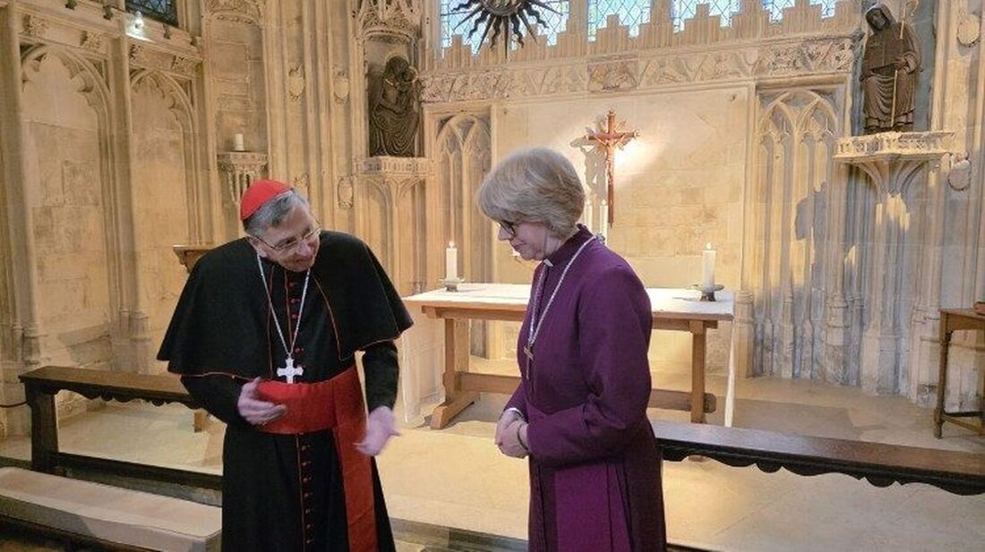El Vaticano acoge a la nueva líder anglicana en plena tensión interna en su Iglesia