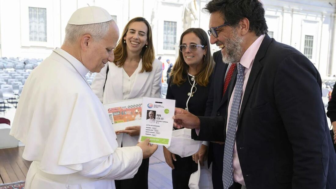 León XIV ya tiene su acreditación como peregrino para su visita a España