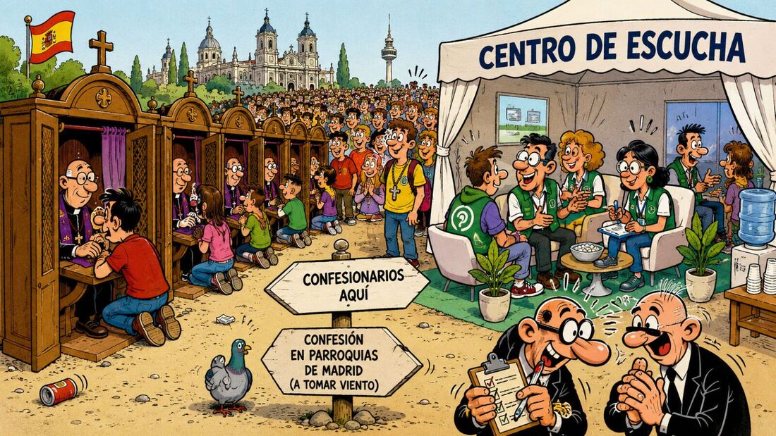 ¿El confesionario estorba?