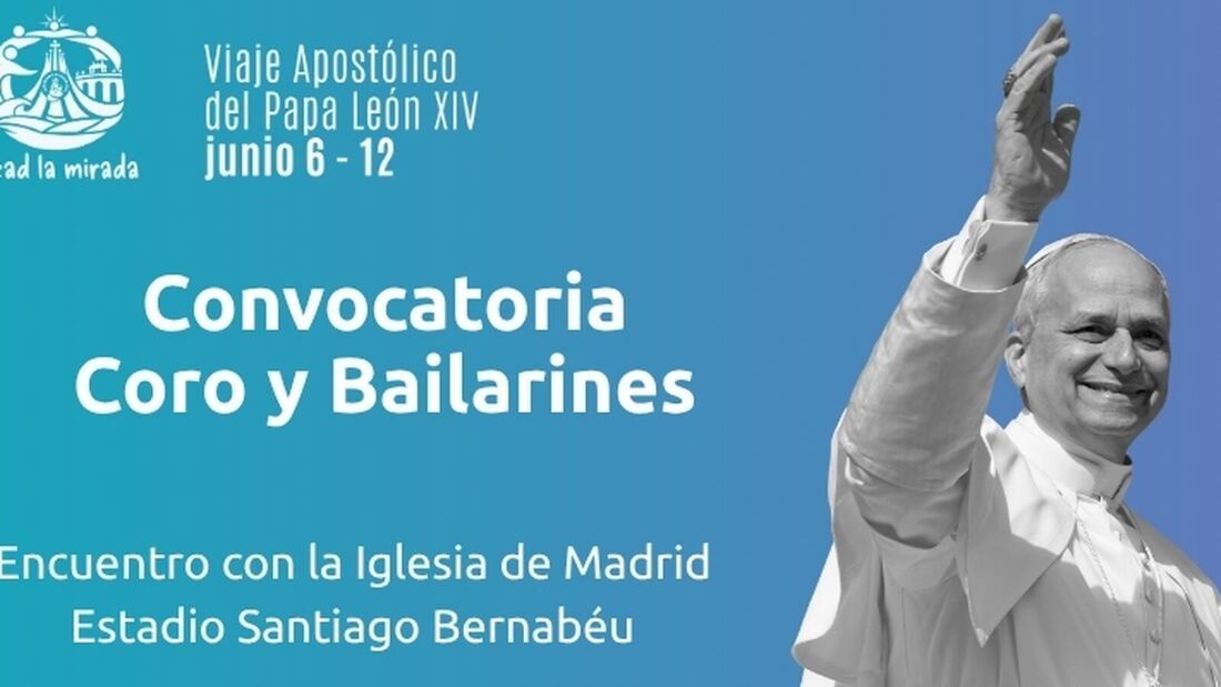 Mil voces cantarán ante León XIV en el Santiago Bernabéu