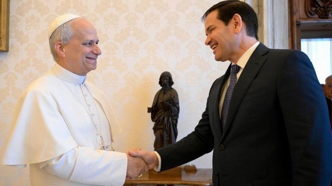 León XIV verá a Marco Rubio tras las críticas de Trump al Vaticano