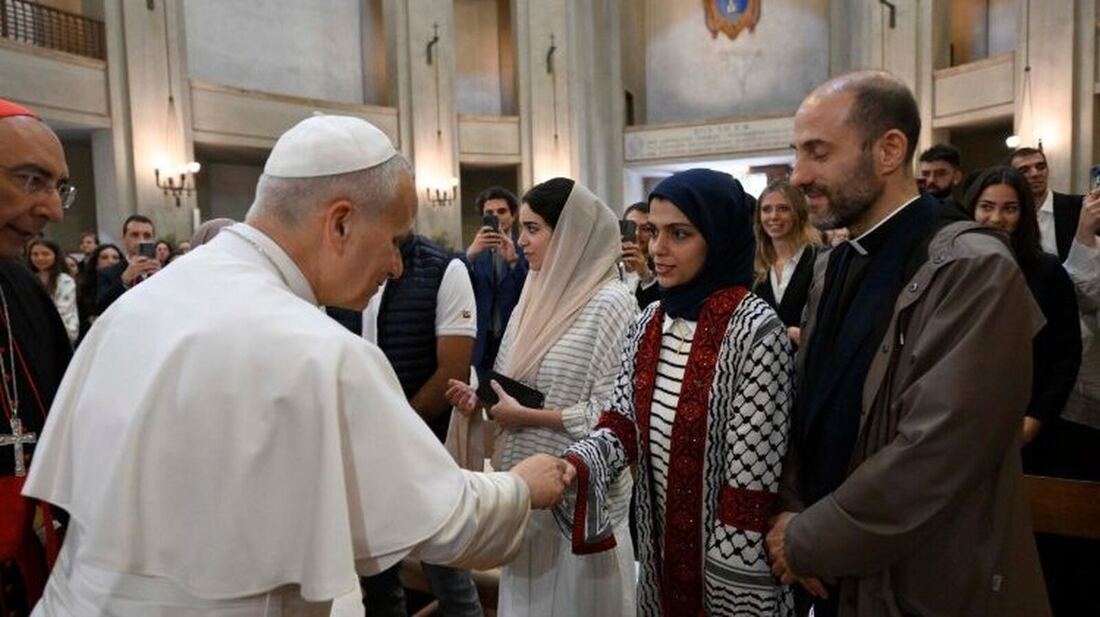 72 estudiantes de Gaza llegan a Roma para reconstruir su futuro