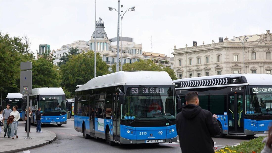 La medida especial de Madrid para moverse durante la visita del Papa