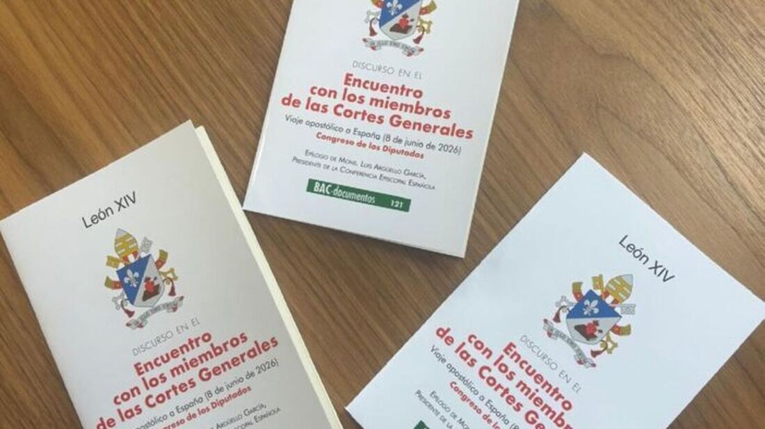 La CEE distribuye el discurso de León XIV en las Cortes
