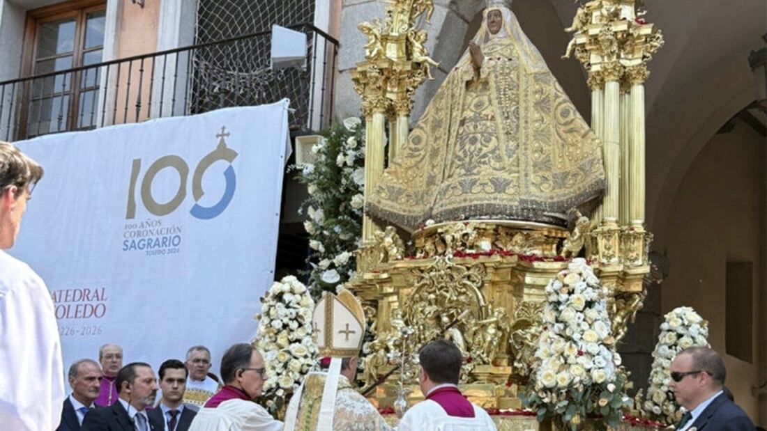 El Papa concede el Lirio de Plata a la Virgen del Sagrario de Toledo