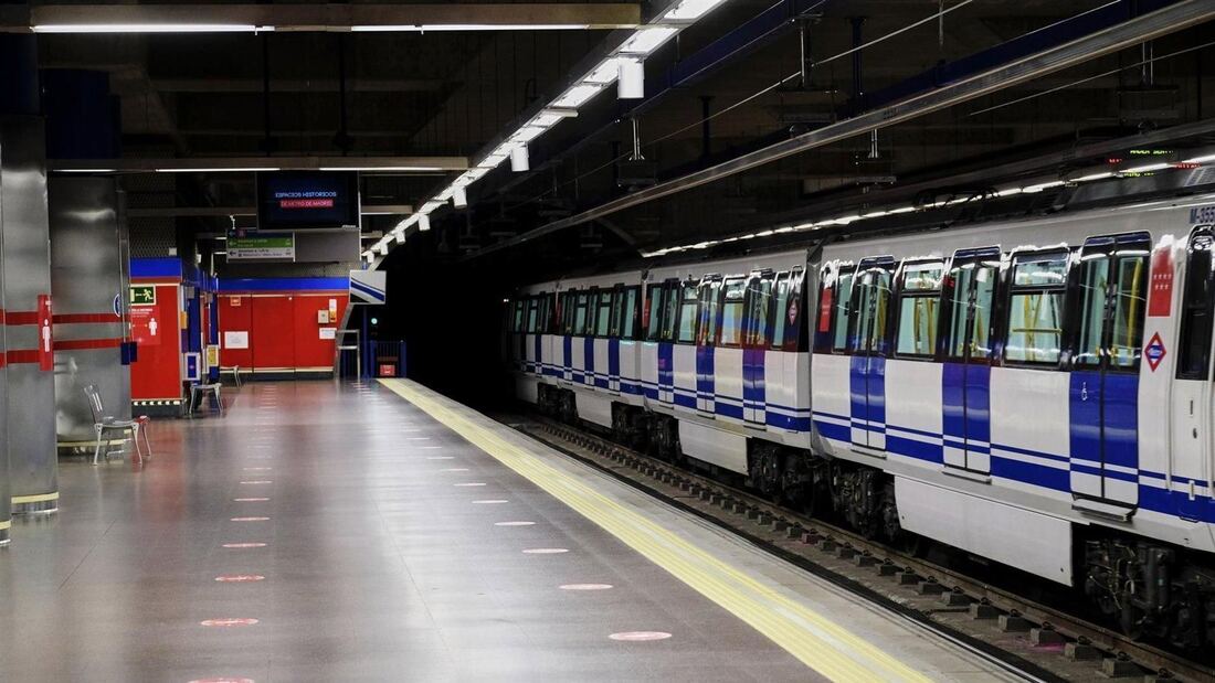 Madrid refuerza 125% el Metro por la visita del Papa León XIV
