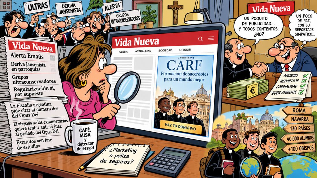 El CARF en Vida Nueva, o cómo pagar peaje en casa del que te apedrea