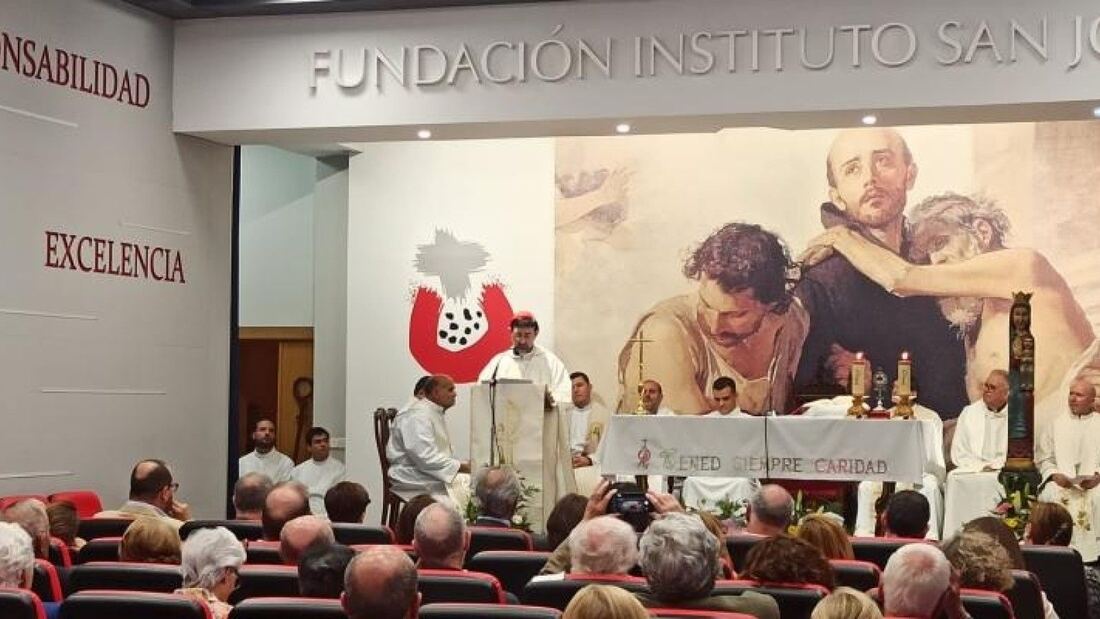 José Cobo preside la misa por San Juan de Dios en Madrid