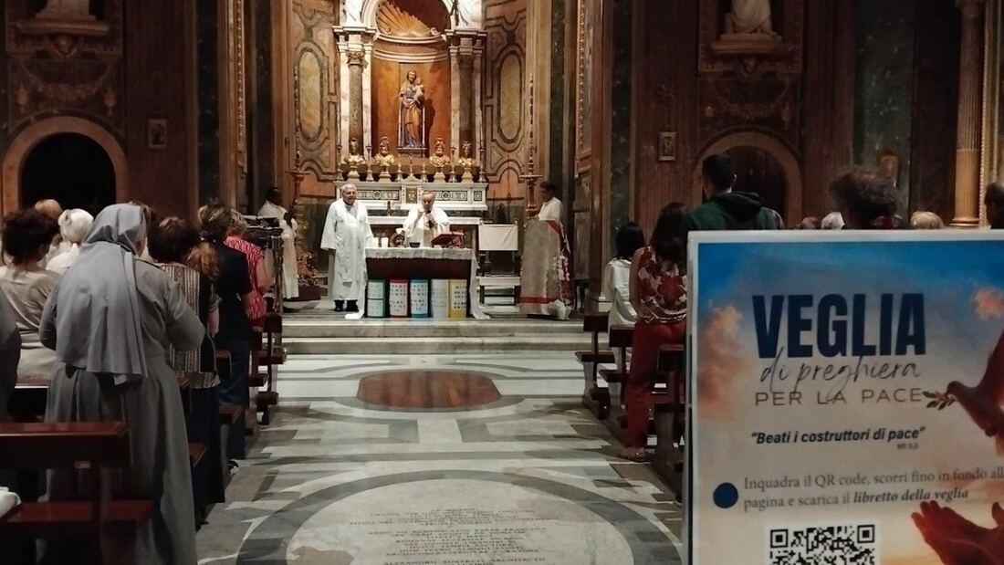 Roma reza toda la noche por la paz ante más de 60 conflictos armados