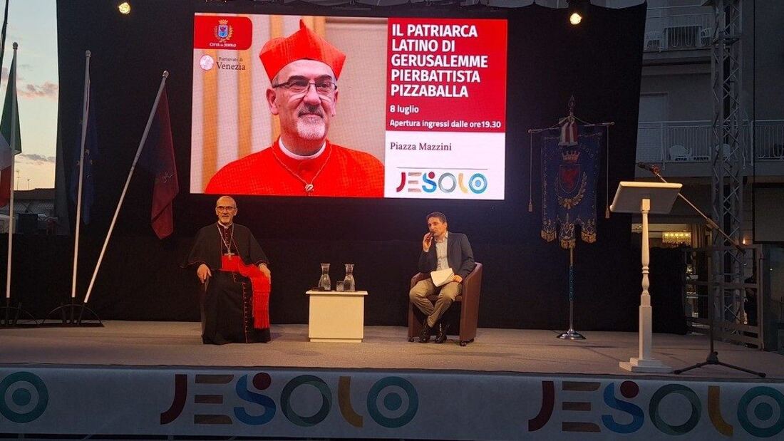 El patriarca de Jerusalén pide no resignarse a la guerra en Tierra Santa