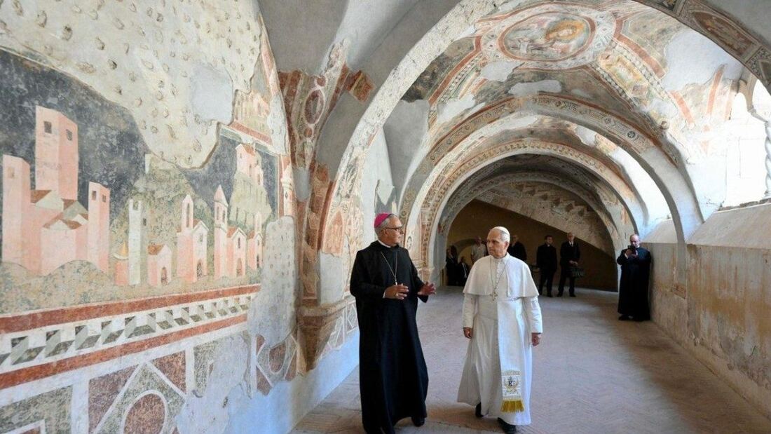 León XIV refuerza lazos con la comunidad monástica benedictina