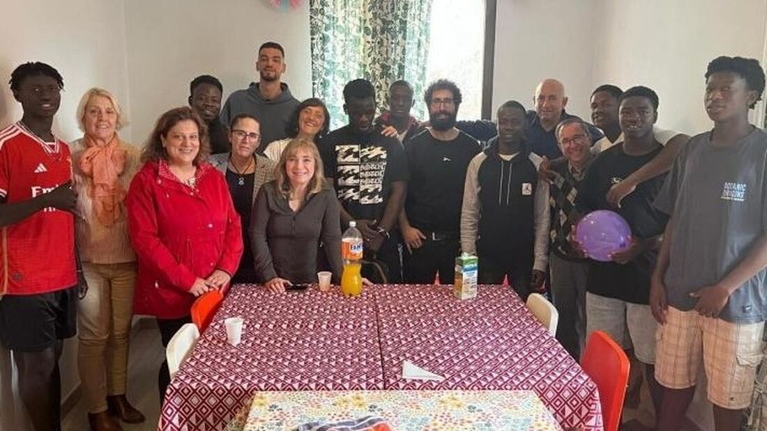 Cáritas acoge en Madrid a jóvenes inmigrantes llegados de Canarias