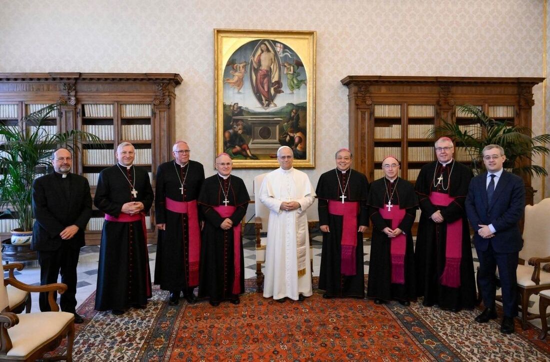 El Papa León XIV se reúne con la COMECE en el Vaticano