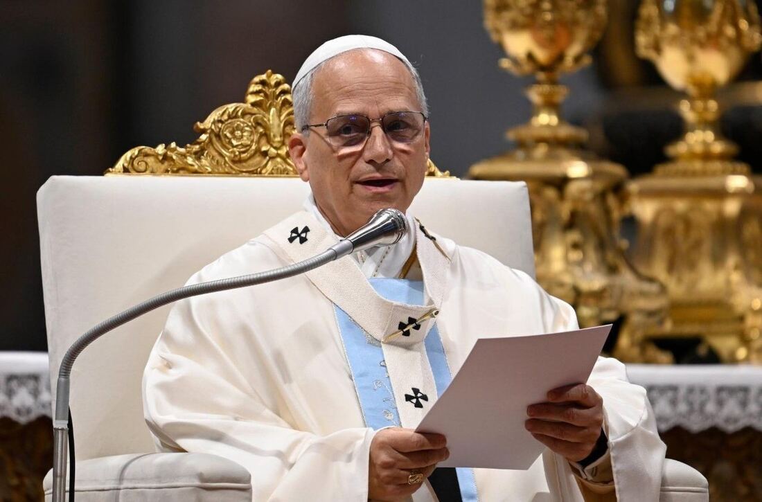 León XIV destaca el papel de María en misa del Jubileo