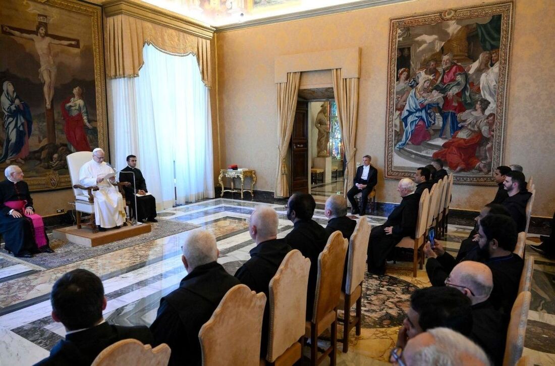 El Papa León XIV pide a la Congregación Vallombrosa a renovar la Iglesia con valentía


