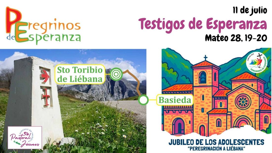 Los adolescentes culminan su peregrinación en el Monasterio de Santo Toribio de Liébana

