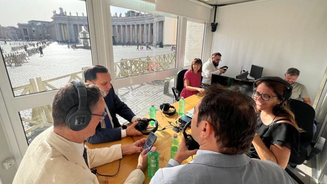 El Papa León XIV agradece a Radio Vaticano su labor evangelizadora

