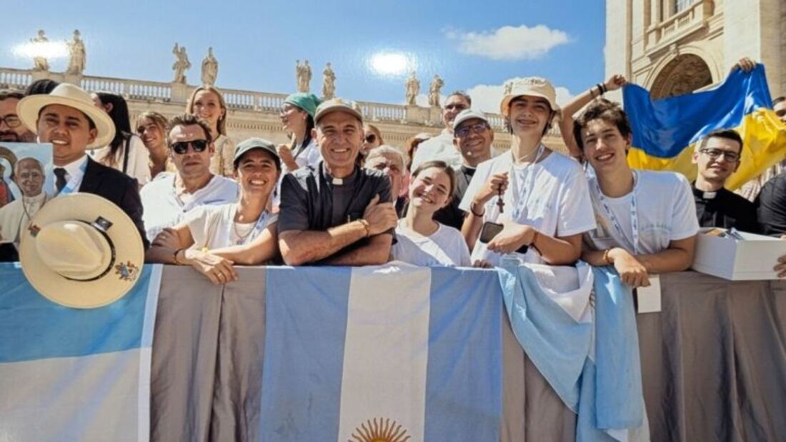 Jóvenes argentinos destacan en el Jubileo de Roma con su fe y entusiasmo
