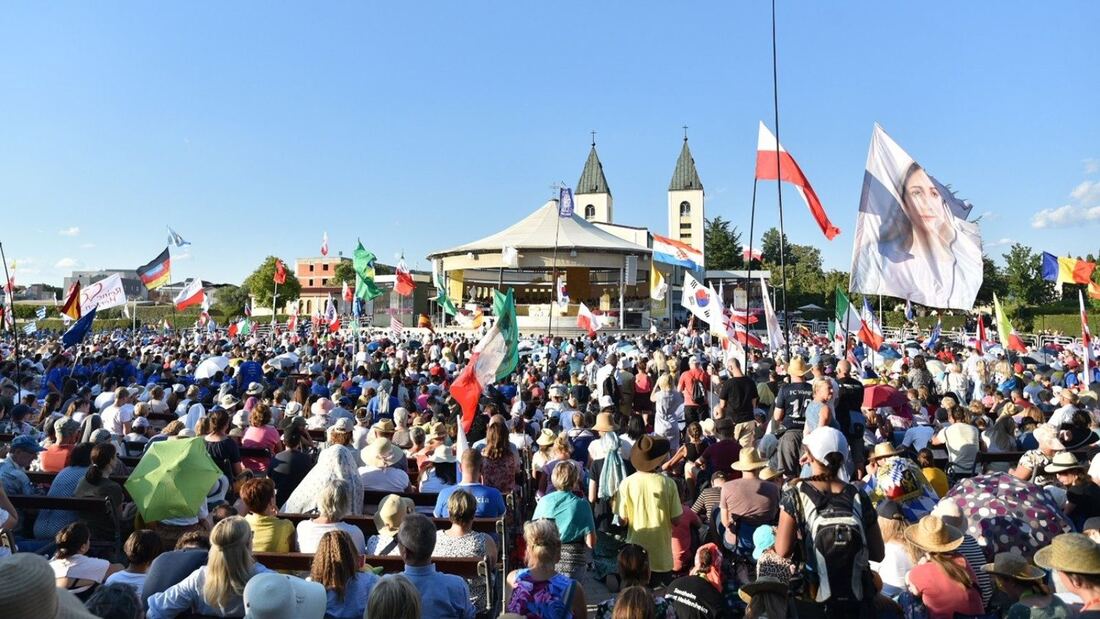 El Papa León XIV alienta a los jóvenes en el Festival Mladifest de Medjugorje

