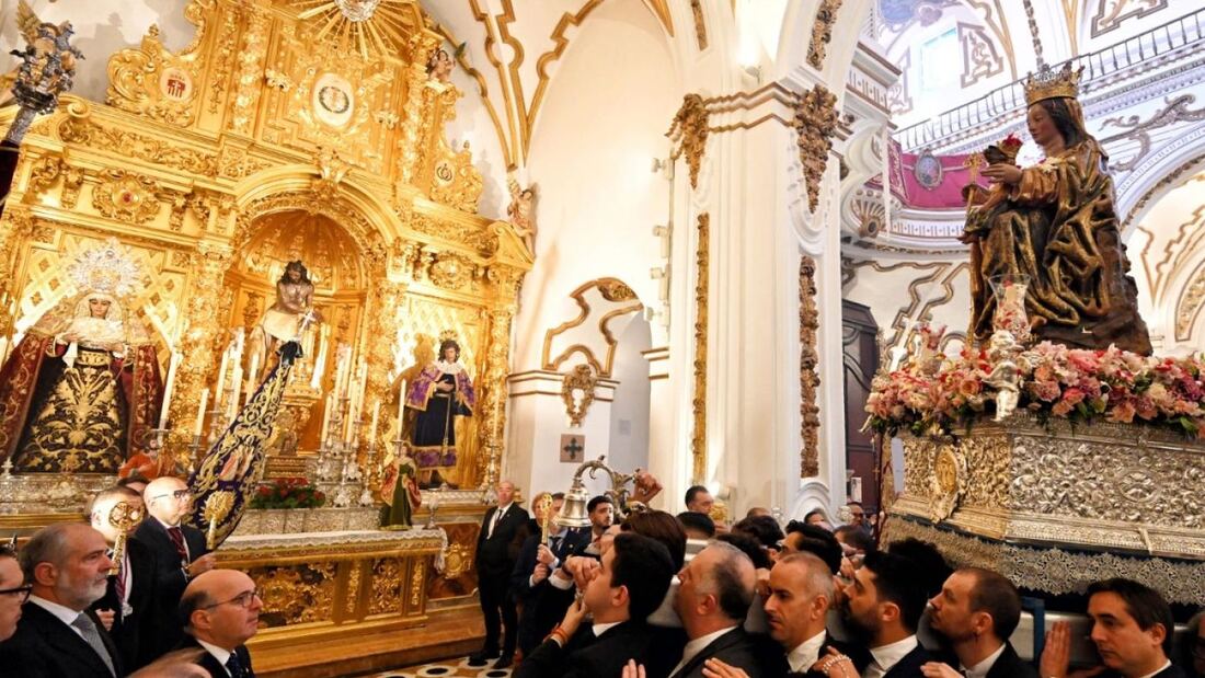 Málaga celebra los 150 años de la Hermandad de la Virgen de la Victoria

