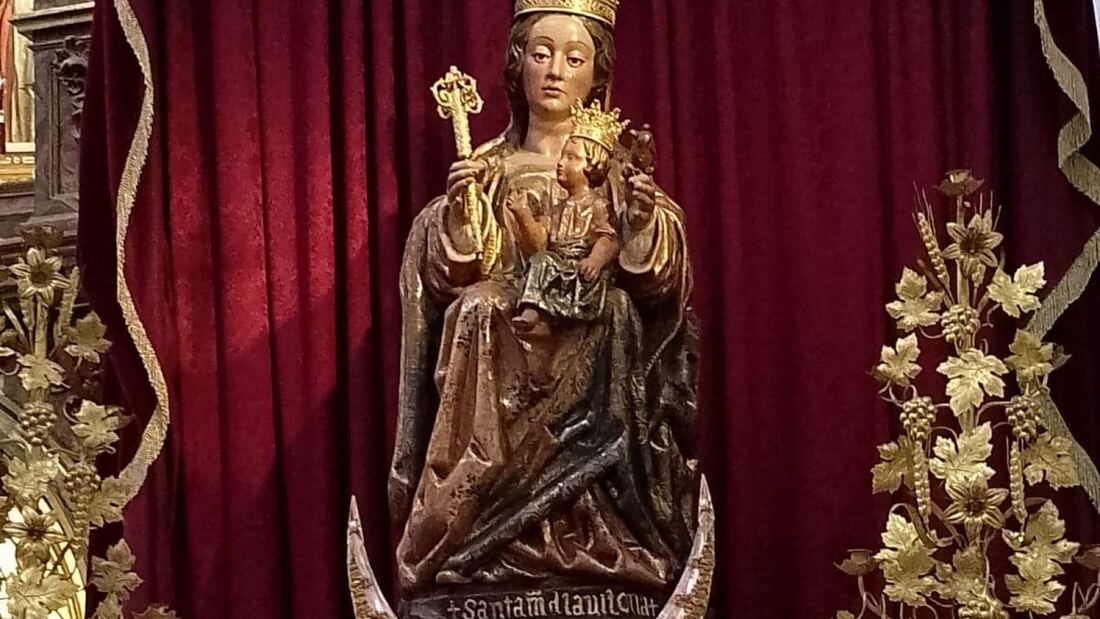 Obispos y sacerdotes predicarán en la novena de la Virgen de la Victoria en Málaga

