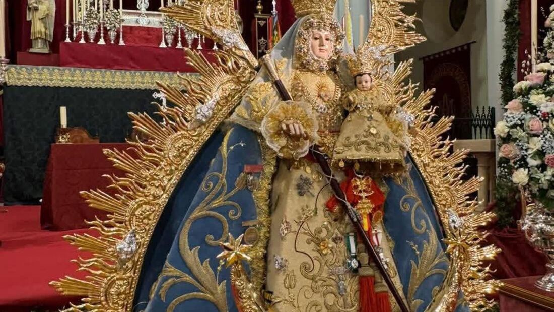 La Cofradía de Alharilla conmemora el aniversario de su coronación canónica

