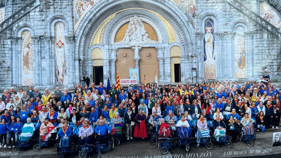 La Diócesis de Barbastro-Monzón concluye la XXVIII Peregrinación a Lourdes

